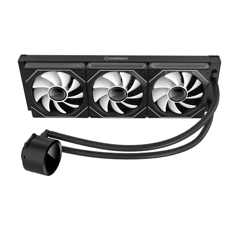GAMEMAX ICEBURG 360 DIGITAL BK refrigeración líquida para CPU, Negra