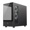 GAMEMAX NEX C31 BK caja de ordenador semitorre, MATX/BTF, Negra