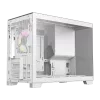 Gamemax NEX C33 WH caja de ordenador M-ATX/BTF Blanca