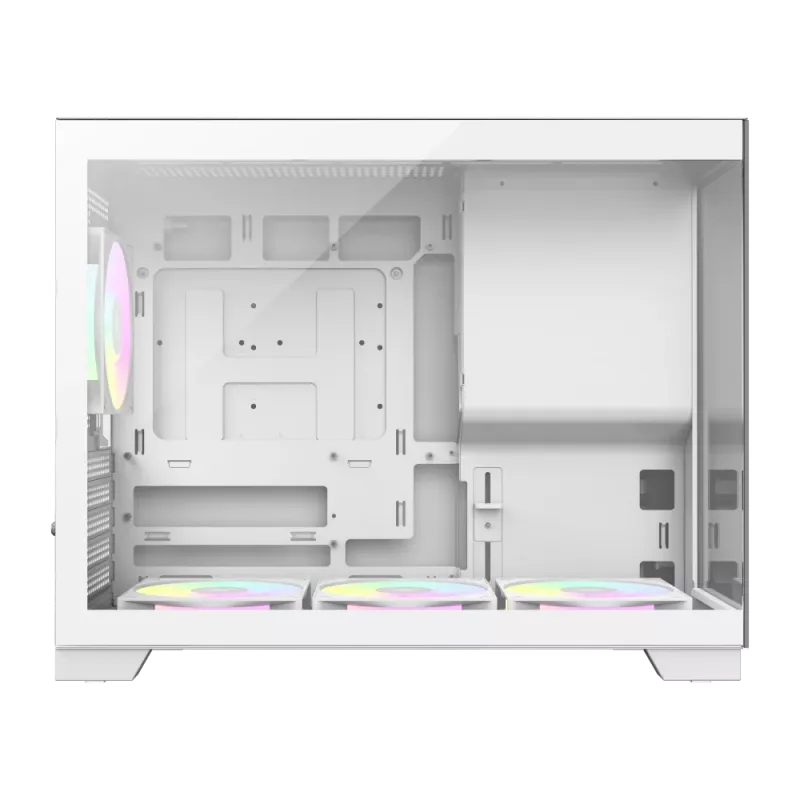 Gamemax NEX C33 WH caja de ordenador M-ATX/BTF Blanca