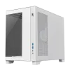 Gamemax NEX C33 WH caja de ordenador M-ATX/BTF Blanca