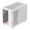 Gamemax NEX C33 WH caja de ordenador M-ATX/BTF Blanca