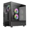 Gamemax NEX C51 BK caja de ordenador ATX/BTF