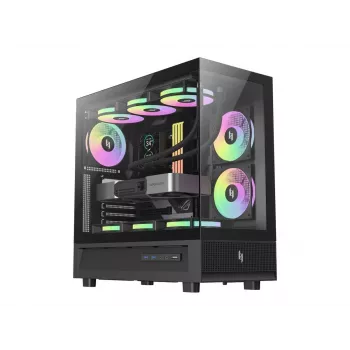 Gamemax NEX C51 BK caja de ordenador ATX/BTF