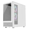 Gamemax NEX C51 WH caja de ordenador semitorre ATX/BTF Blanca