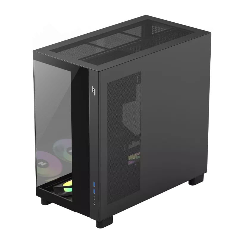 Gamemax NEX C53 BK caja ATX/BTF