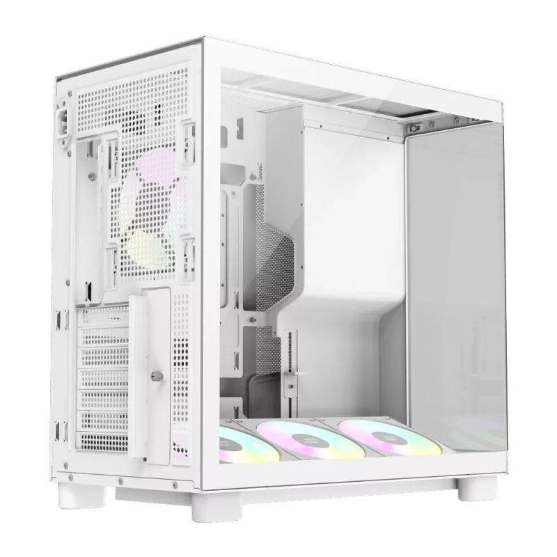 Gamemax NEX C53 WH caja semitorre ATX/BTF Blanca