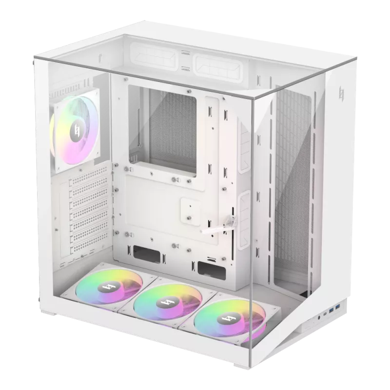 GAMEMAX NEX C56 VC WH caja ATX Blanca