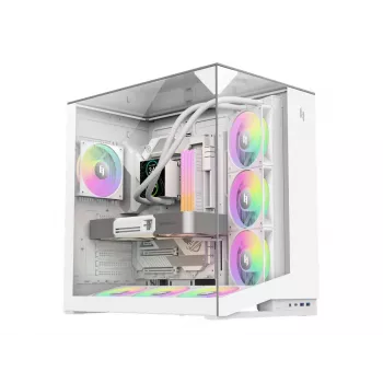 GAMEMAX NEX C56 VC WH caja ATX Blanca