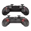 Mando de juegos inalámbrico GameSir Cyclone 2 Tri-Mode con sticks y gatillos de efecto Hall, iluminación RGB, botones traseros programables, giroscopio de 6 ejes, batería de 20h - Negro