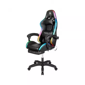 Silla gaming Kruger & Matz GX-150 negra LED