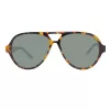 Gafas de sol rectangulares de hombre GANT GRS2003TOBLK2 - Montura negra, lentes grises, 58 mm