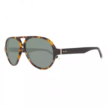 Gafas de sol rectangulares de hombre GANT GRS2003TOBLK2 - Montura negra, lentes grises, 58 mm