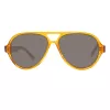 Gafas de sol de hombre GANT GRS2003ORTO-3 montura de acetato carey lentes de policarbonato grises 58 mm