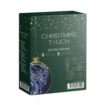 Guirnalda de luces LED GARLAND EL MICRO C WHITE 2000L 200M IP44