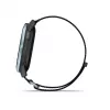 Garmin Approach J1 Cloud Blue bisel de aluminio con correa de tela ComfortFit negro/azul