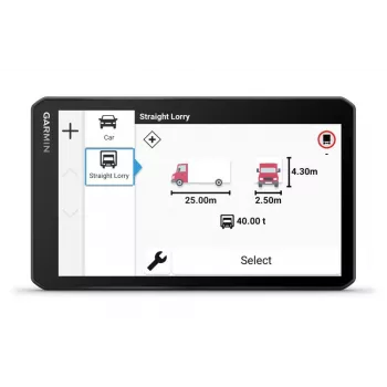Garmin Dezl LGV720 Navegador GPS con pantalla de 6,95 pulgadas, mapas de Norteamérica, rutas para camiones