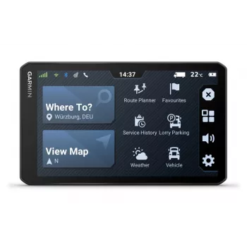 Garmin Dezl LGV720 Navegador GPS con pantalla de 6,95 pulgadas, mapas de Norteamérica, rutas para camiones
