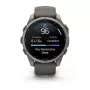 Garmin Fenix 9 – 47mm titanio con correa de silicona Pebble Grey
