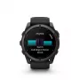 Garmin fenix 9 – 51 mm, Carbon Grey DLC Titanium con correa de silicona negra 010-04763-11