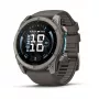 Garmin fenix 9 – 51 mm, titanio con correa de silicona Pebble Grey 010-04763-01