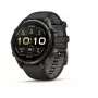 Garmin Fenix 9 Pro – 47mm Carbon Gray DLC Titanium con correa de silicona Black/Pebble Grey