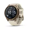 Garmin Fenix 9 Pro – inReach, 43mm titanio Autumn Gold con correa de silicona Cream/French Grey