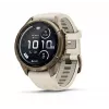 Garmin Fenix 9 Pro – inReach, 43mm titanio Autumn Gold con correa de silicona Cream/French Grey
