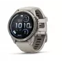 Garmin Fenix 9 Pro – inReach, 43mm titanio con correa de silicona Fog Grey/Dark Sandstone