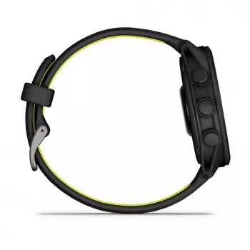 Garmin FORERUNNER 170 negro con correa negra/amarillo ámbar