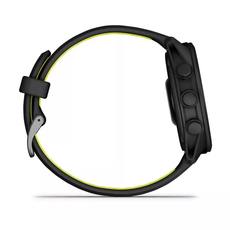Garmin FORERUNNER 170 negro con correa negra/amarillo ámbar