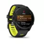 Garmin FORERUNNER 170 negro con correa negra/amarillo ámbar