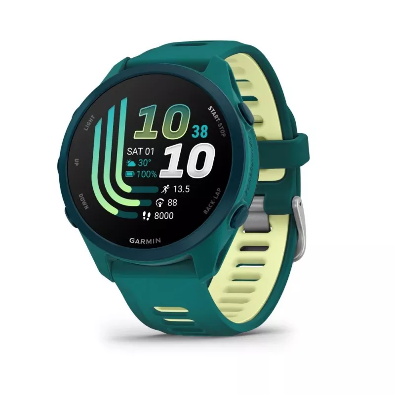 Garmin Forerunner 170 Music, Teal Green con correa Teal Green/Citron