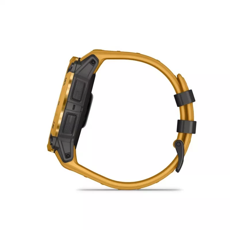 Garmin Instinct 3 – 50 mm, Solar Sunburst con correa Sunburst/Gris