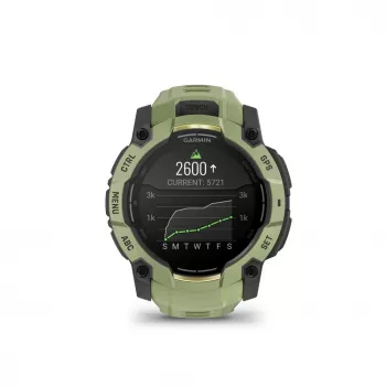 Garmin Instinct 3 50mm AMOLED smartwatch Fern Green con correa de silicona fern green