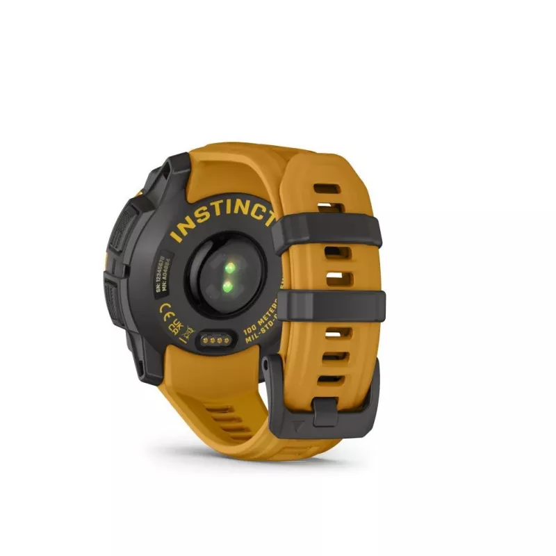 Garmin Instinct 3 Solar 45mm Smartwatch GPS Sunburst con correa Sunburst/Gris