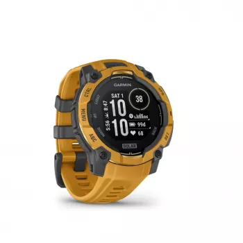 Garmin Instinct 3 Solar 45mm Smartwatch GPS Sunburst con correa Sunburst/Gris