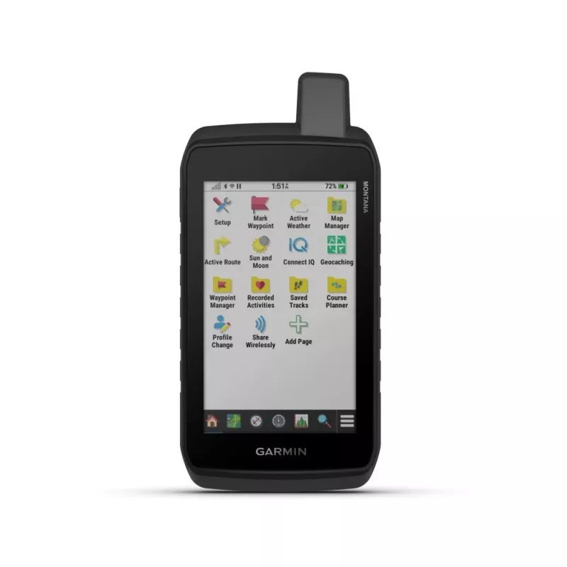 Garmin Montana 710 dispositivo GPS robusto con pantalla táctil