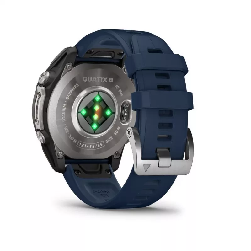 Garmin quatix 8 – 47 mm, smartwatch GPS marino AMOLED