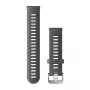 Garmin correa de silicona Quick Release 20mm - gris (010-11251-9S) para Venu, Forerunner 245/55/645