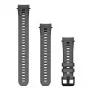 Correa de silicona Garmin QuickFit 20 mm en antracita para Instinct E 40 mm y modelos compatibles