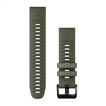 Garmin correa de silicona QuickFit 22mm verde oscuro/gris 010-13280-07