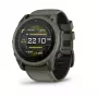 Garmin tactix 8 AMOLED Smartwatch 51 mm Cerakote con calculadora Applied Ballistics Ultralight, Verde oliva