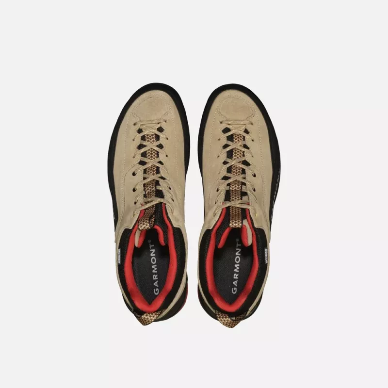 Garmont Dragontail WP Zapatillas de aproximación - Cornstalk Beige/Tomato Red, EU 41.5