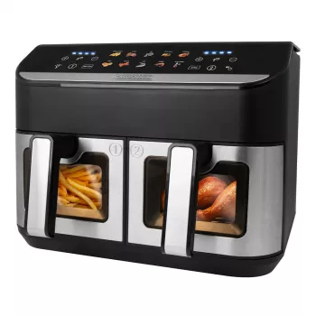 Gastroback 42586 Freidora de aire multiusos Duo Heat Family 9L