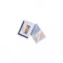 GBC HiClear Fundas de encuadernación A4, PVC, 240 micras, supertransparente, brillante, pack de 100, transparente CE012480