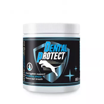 GDO GAME DOG Dental Protect - Polvo para apoyar la higiene bucal de los perros - 150 g