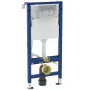 Geberit Duofix Delta 01 bastidor para WC suspendido, 112 cm, Dual Flush, cisterna empotrada