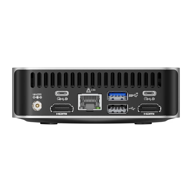 GEEKOM A8 mini PC, AMD Ryzen 7 8745HS, 16GB DDR5, 1TB SSD PCIe Gen4, Windows 11 Pro, negro