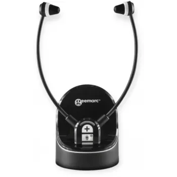 Geemarc CL7370 Auricular inalámbrico bajo el mentón con micrófono - negro